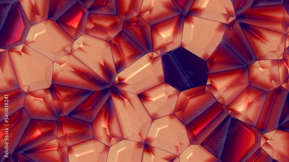 Poster orange and purple moving patterns. motion.a light background in the animation that is divided into p