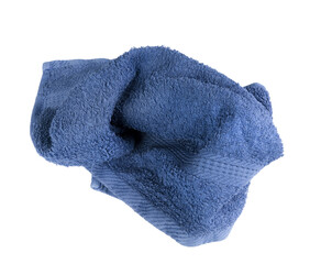 A blue towel