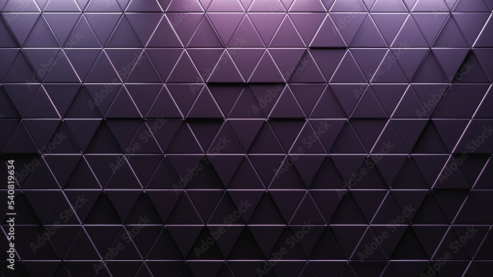 Aufkleber Modern abstract background. Triangle pattern. Abstract 3d
