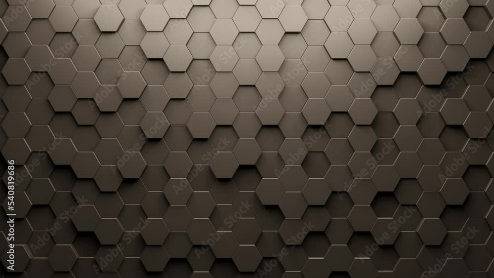 Aufkleber modern geometric background. hexagon background. abstract 3d
