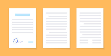 Paper Document Contract