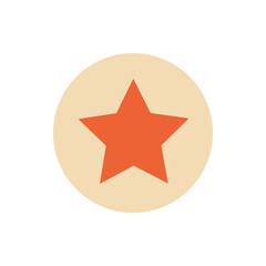 Retro vintage Christmas icon, design for highlights of instagram, blogs, stickers, postcards