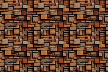 seamless old aged brick pattern
