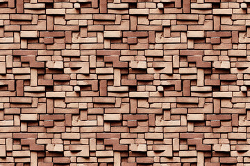 Obraz premium seamless old aged brick pattern