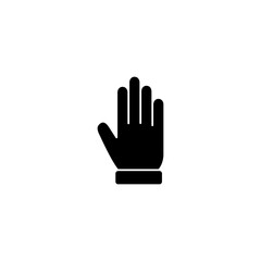 Obraz premium Hand icon vector illustration. hand sign and symbol. hand gesture