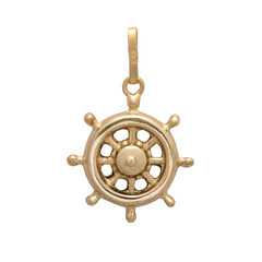 Obraz premium old reel gold pendant