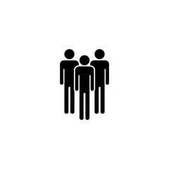 People icon vector illustration. person sign and symbol. User Icon vector