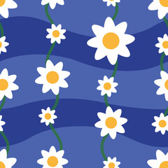 white flower with blue back grounnd. blue color. white flower