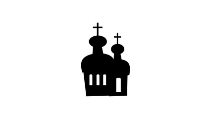 Ukraine Charch silhouette