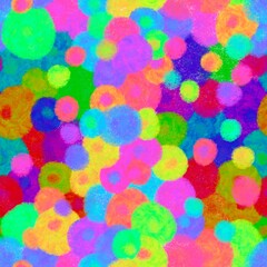 Abstract seamless paint spots markers pattern for wrapping paper and fabrics and linens and kids clothes print