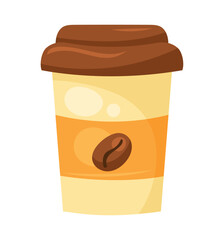 coffee in take away pot