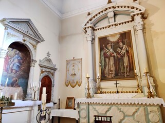 Catholic Cathedral of St. James and St. Christopher. Duomo. Kerkyra. Corfu. Greece