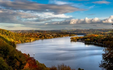 autumn landscape with Baldeneysee © Ronny