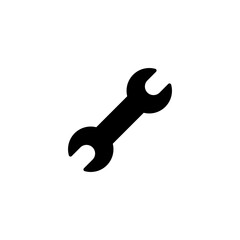 Wrench icon vector illustration. repair icon. tools sign and symbol