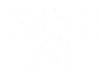 Snowfall, falling white snow, blizzard. Transparent PNG background