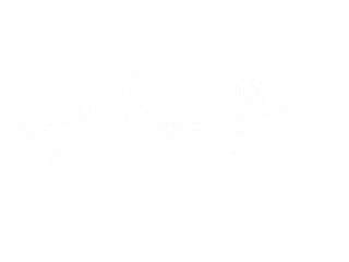 Snowfall, falling white snow, blizzard. Transparent PNG background