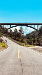 Omega Bridge, Los Alamos, NM