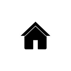 Fototapeta na wymiar Home icon vector illustration. House sign and symbol