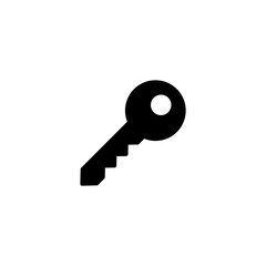 Key icon vector illustration. Key sign and symbol.