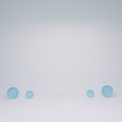 blue background state 3D