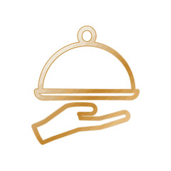 Restaurant icon template design