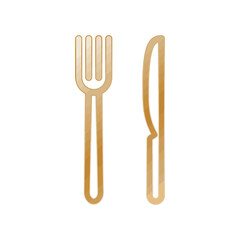 Restaurant icon template design