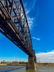 Obraz premium city harbour bridge