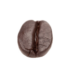 Transparent PNG Roasted Coffee Bean.