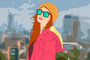 una tarde en la terraza del hotel