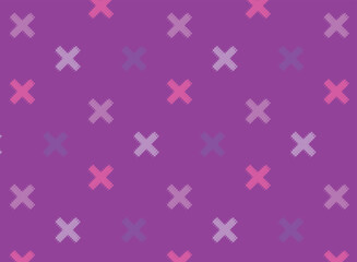 デジタルポップなかわいいシームレスパターン