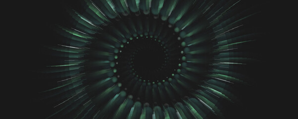 galaxy circle tunnel blur background