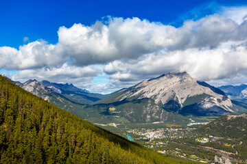 Bow Valley in Banff national park