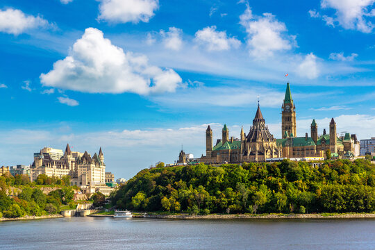 Canadian Parliament In Ottawa