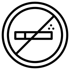 no smoking icon