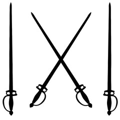 Weapons Silhouette Collection - Swords