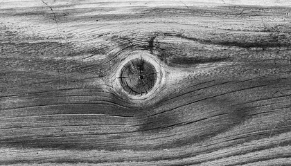 Knotted wood in a weatherboard