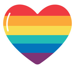 lgbtiq heart design