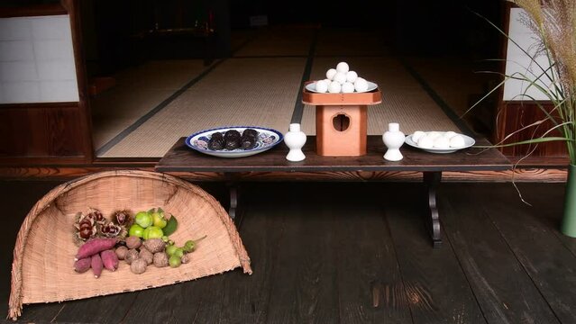 月見のお団子