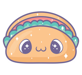 kawaii taco design