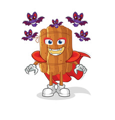 cinnamon Dracula illustration. character vector