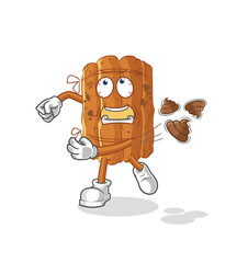 Fototapeta premium cinnamon throwing shit vector