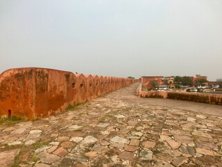 Jaipur, India, November 2019 - A large stone building