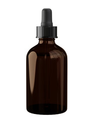 3d realistics cosmetics bottle.