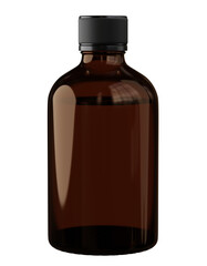 3d realistics cosmetics bottle.