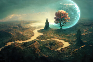 Center To the Earth a Hidden Fantasy Dreamy World