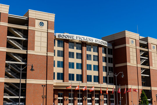 Boone Pickens Stadium, Home Of Oklahoma State University Football In Stillwater, OK