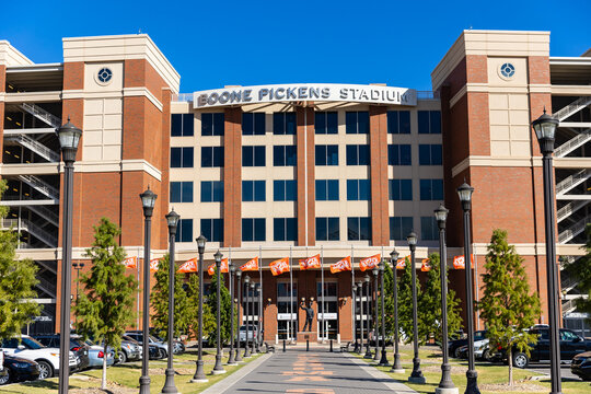 Boone Pickens Stadium, Home Of Oklahoma State University Football In Stillwater, OK