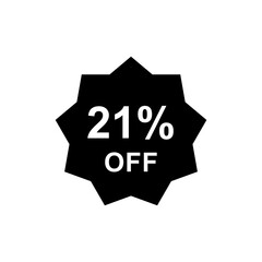 Discount offer icon vector design templates