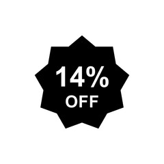 Discount offer icon vector design templates