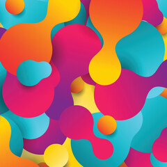 Abstract background. Vector banner template for social media, website and business template presentation. Vector illustration